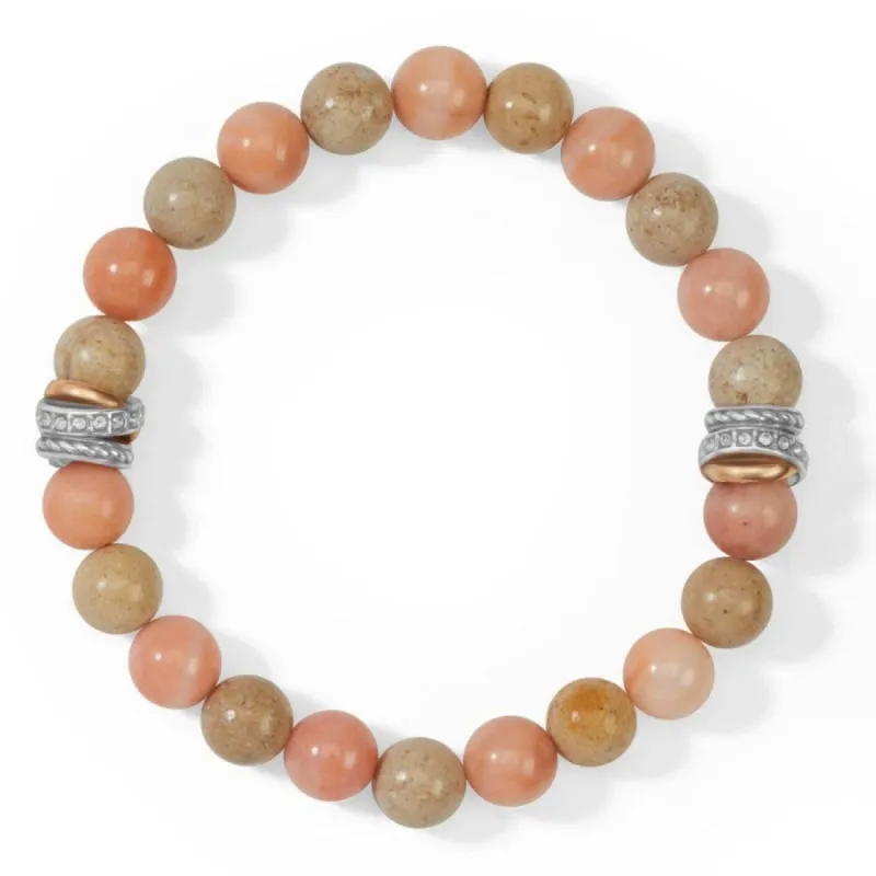 Neptune's Rings Blush Stretch Bracelet sold by Brighton