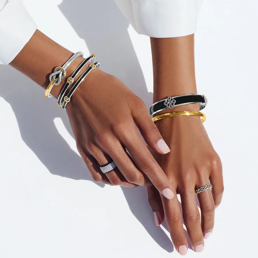 Interlok Harmony Two Tone Bar Bracelet sold by Brighton product image thumbnail 4
