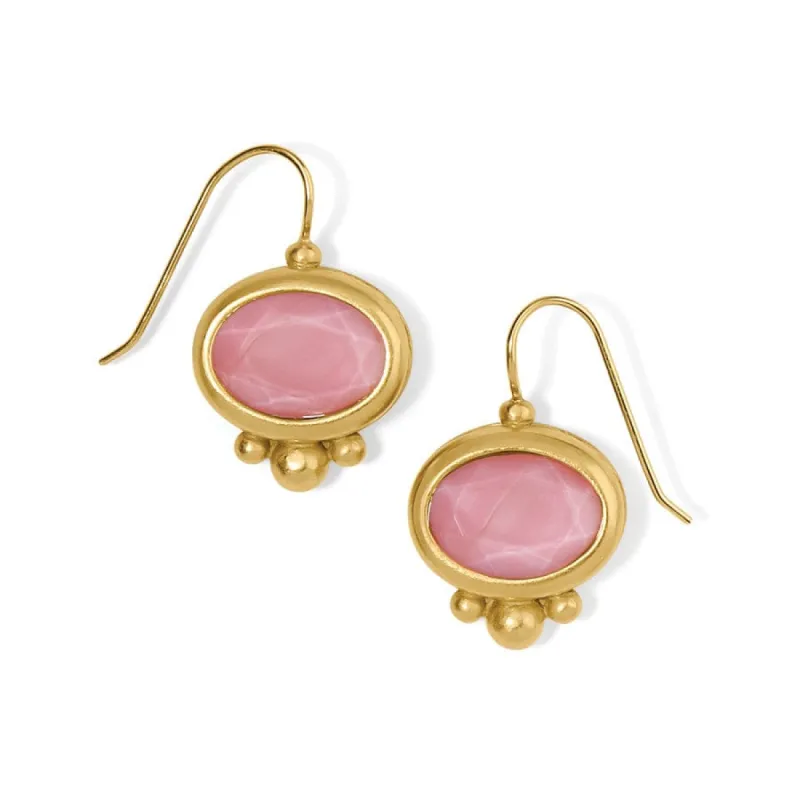 Pink Moon French Wire Earrings sold by Brighton