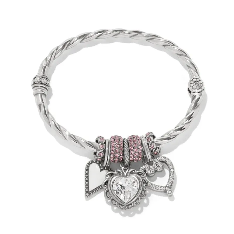 Full of Hearts Charm Bangle sold by Brighton