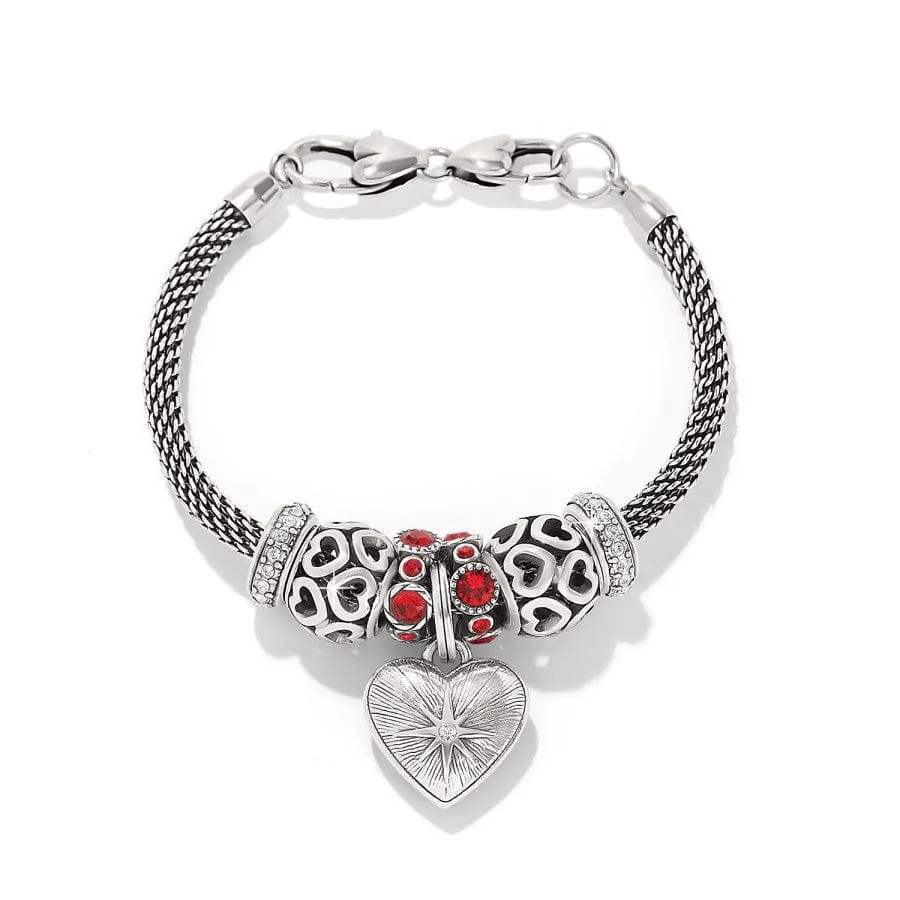 Red Heart Charm Bracelet sold by Brighton product image thumbnail 2