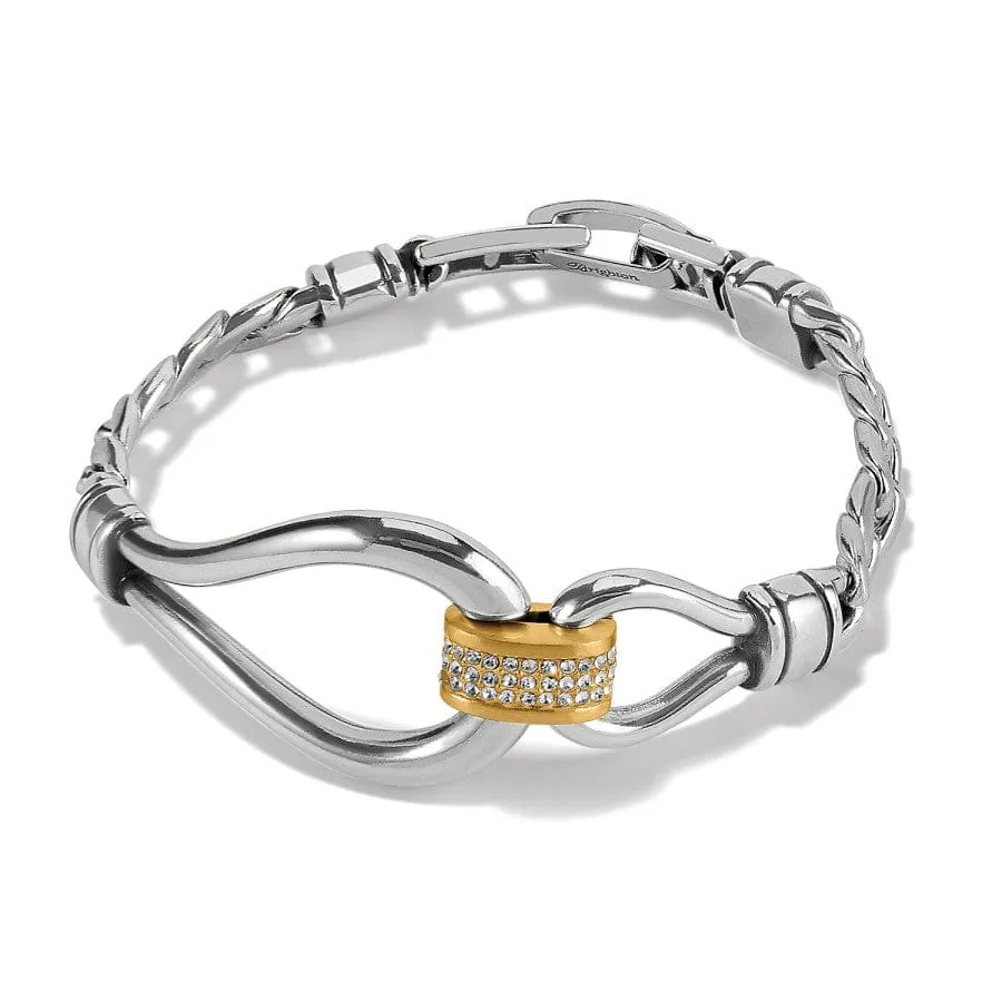 Meridian Suez Two Tone Bracelet sold by Brighton