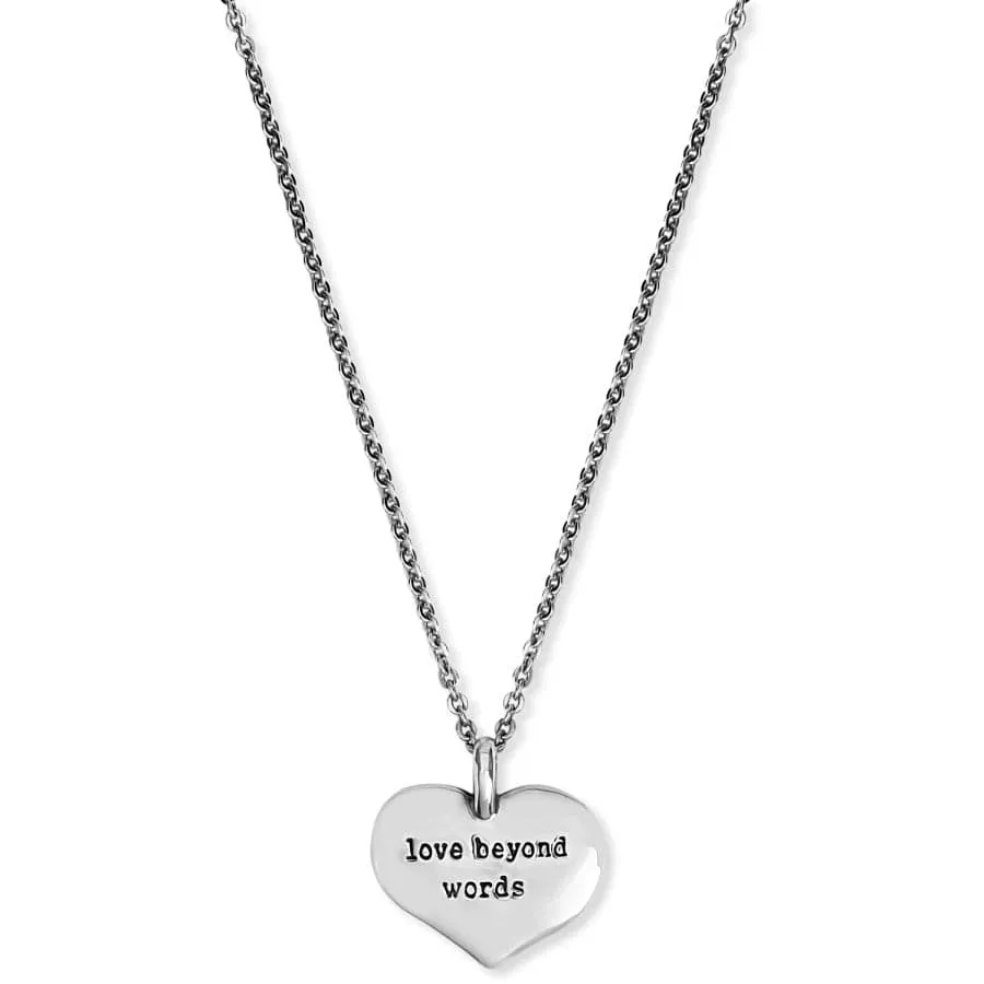 Love Beyond Words Necklace sold by Brighton product image thumbnail 2