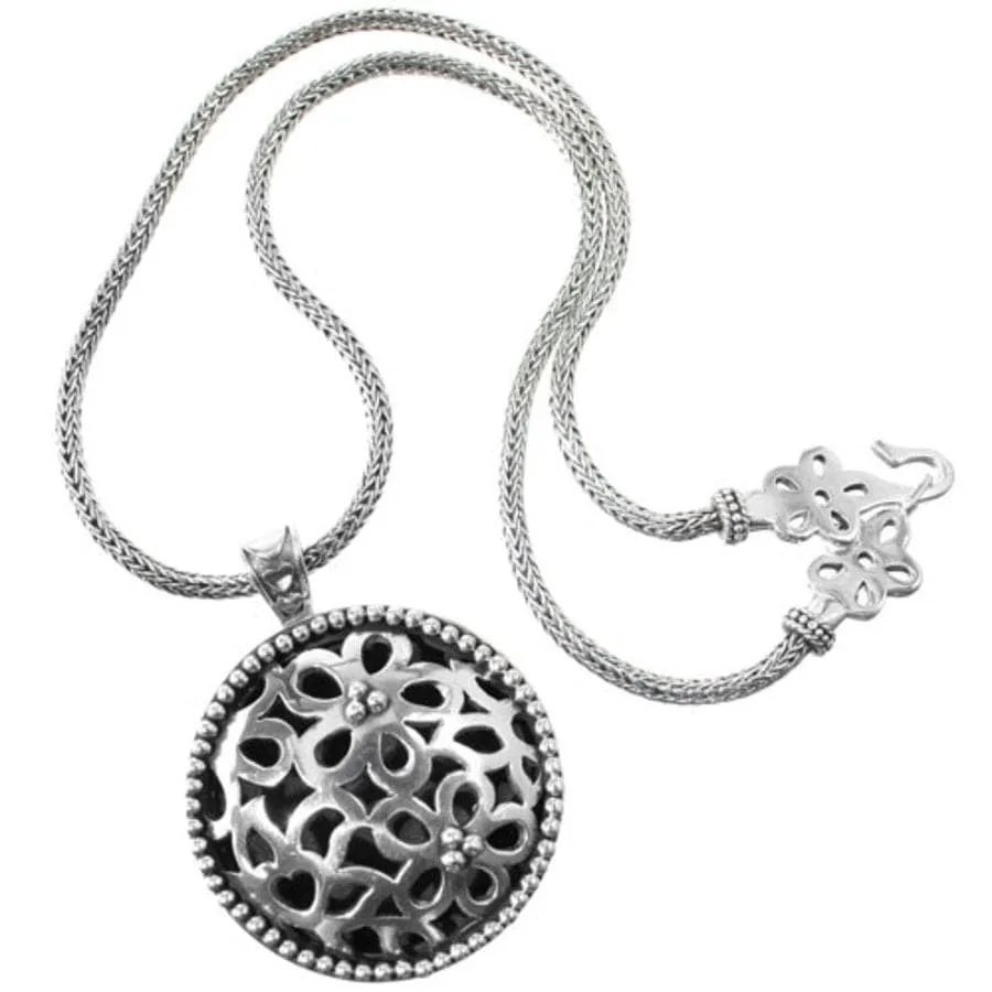 Bali Lacy Daisy Pendant Necklace sold by Brighton