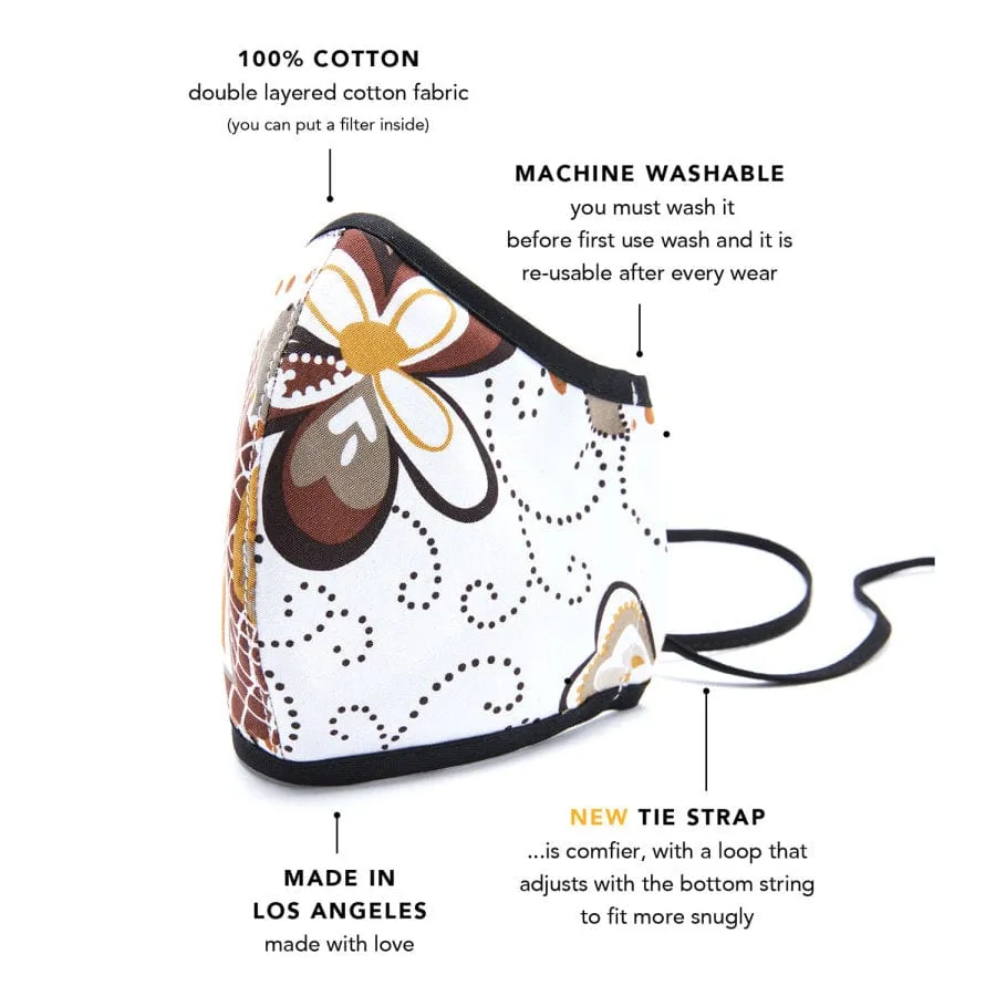 Floral Face Mask (2 pack) sold by Brighton product image thumbnail 2