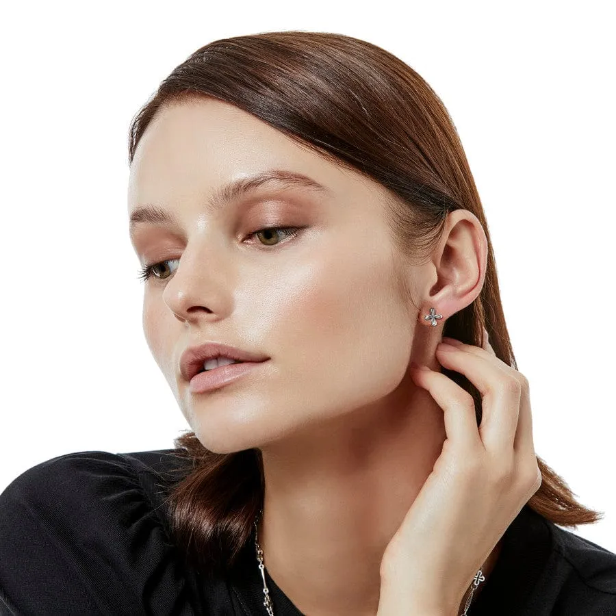 Amphora Cross Post Hoop Earrings sold by Brighton product image thumbnail 3