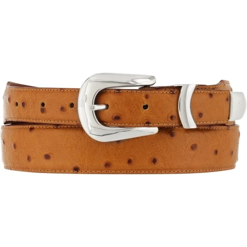 Ostrich Classic Belt sold by Brighton