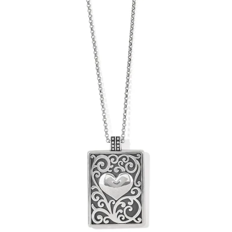 Carlotta Heart Pendant Necklace sold by Brighton
