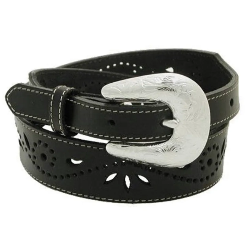 Pierced Scroll Belt sold by Brighton