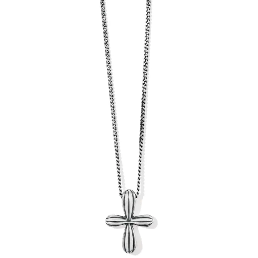 Amphora Petite Cross Necklace sold by Brighton