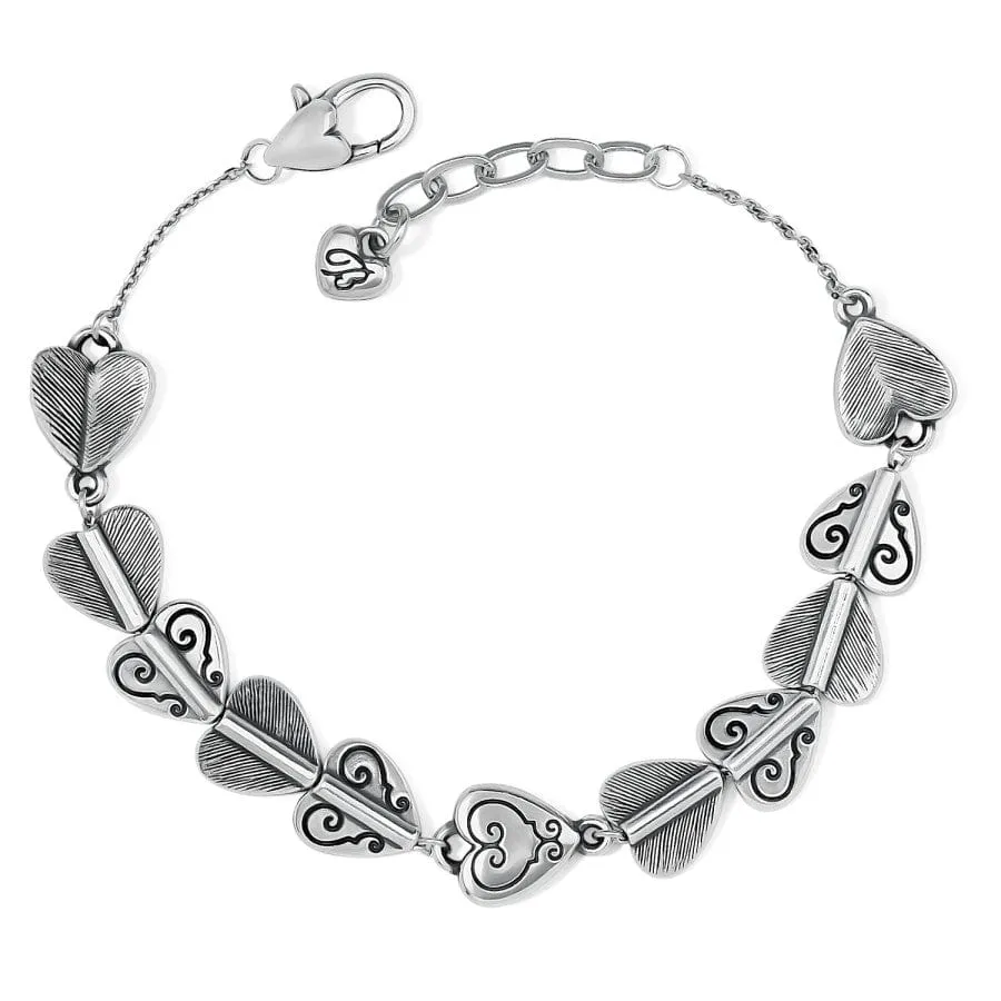Cascading Hearts Bracelet sold by Brighton