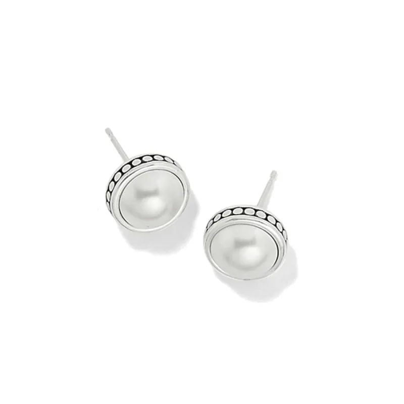 Pebble Dot Pearl Post Earrings sold by Brighton