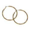 Large Hoop Charm Earrings sold by Brighton