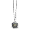 Ferrara Virtue Winged Hearted Pendant Necklace sold by Brighton