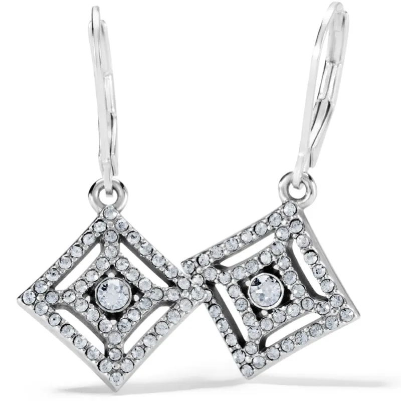Illumina Diamond Leverback Earrings sold by Brighton