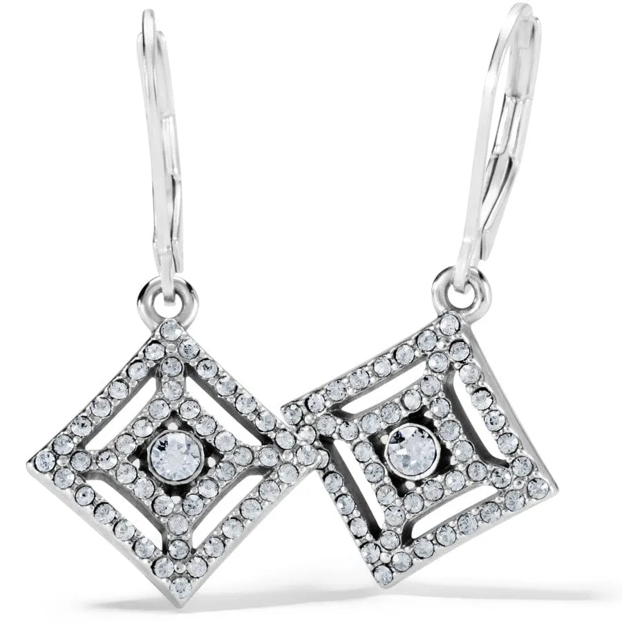 Illumina Diamond Leverback Earrings sold by Brighton