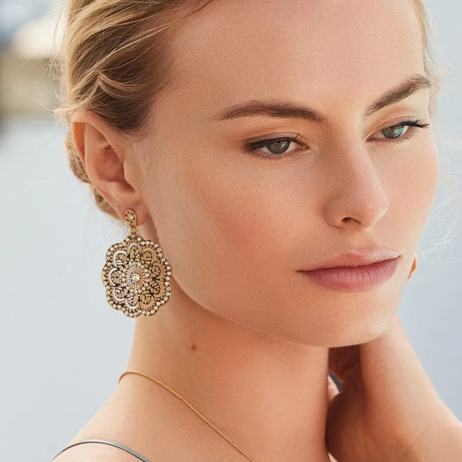 Bella Lace Post Drop Earrings sold by Brighton product image thumbnail 4