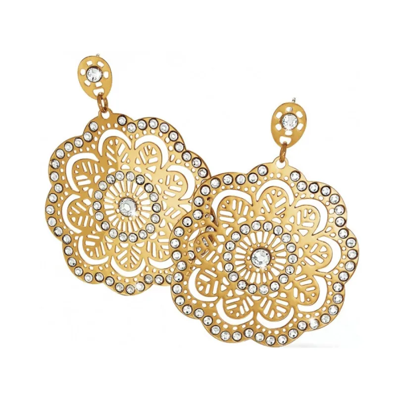Bella Lace Post Drop Earrings sold by Brighton