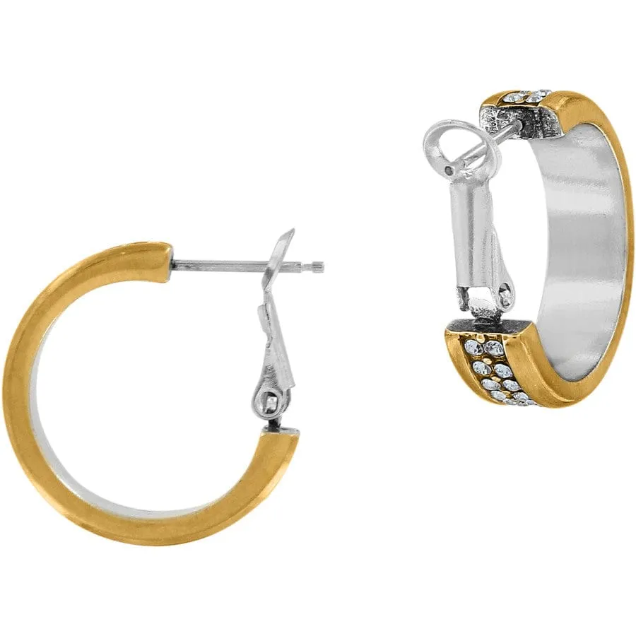 Meridian Two Tone Hoop Earrings sold by Brighton product image thumbnail 2