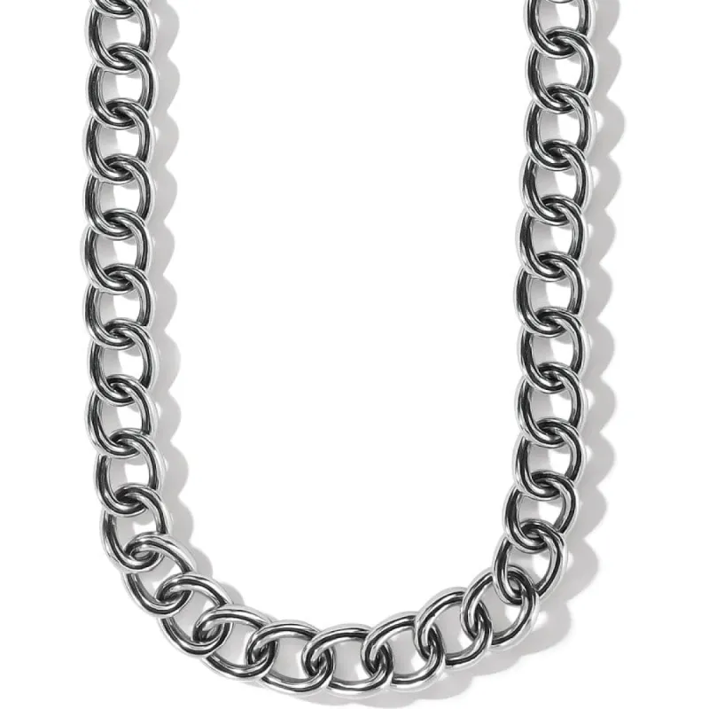 Interlok Chain Collar Necklace sold by Brighton