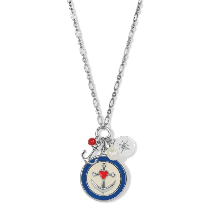 Anchor Bay Charm Necklace sold by Brighton