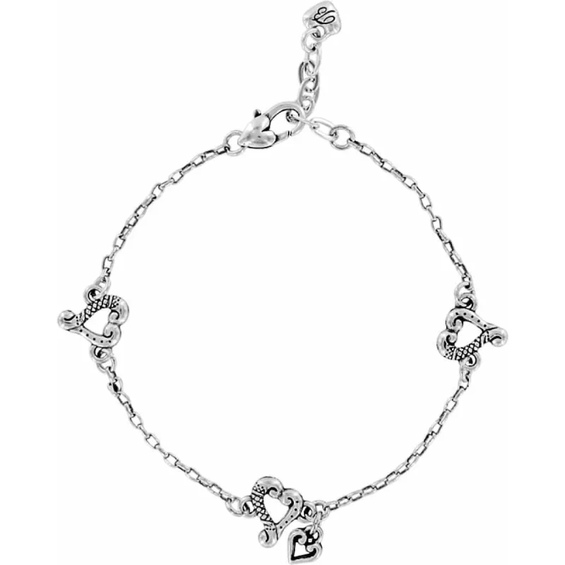 Tuscan Heart Anklet sold by Brighton