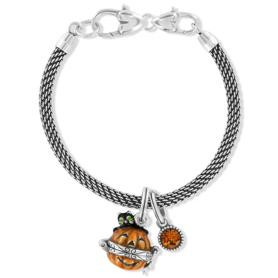 Spooky Pumpkin Halloween Bracelet sold by Brighton
