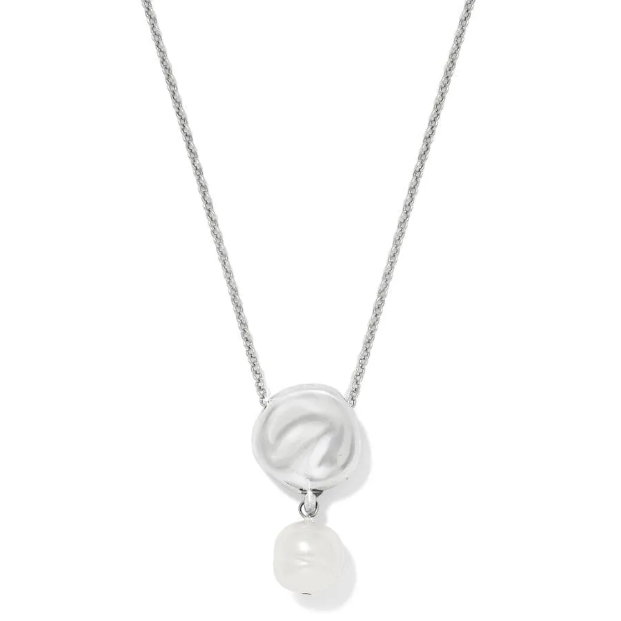 Cascade Round Pearl Necklace sold by Brighton product image thumbnail 2