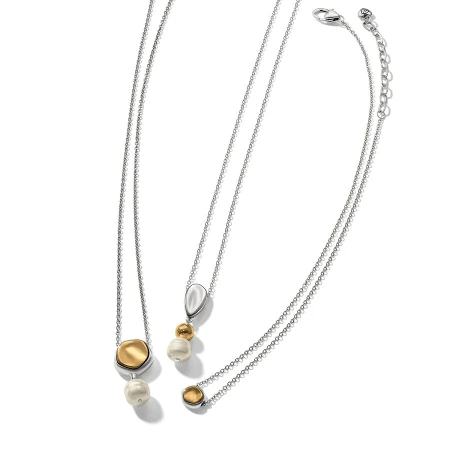 Cascade Round Pearl Necklace sold by Brighton product image thumbnail 4