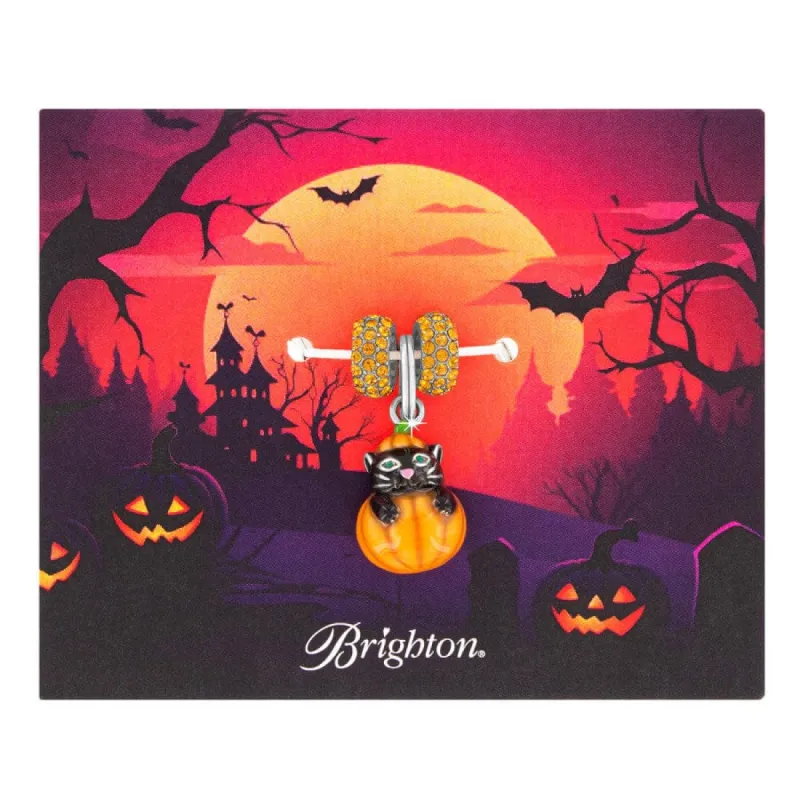 Purrfect Pumpkin Charm Set sold by Brighton