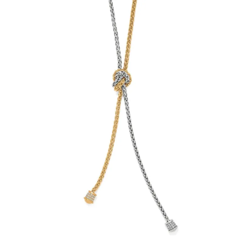 Meridian Ventus Two Tone Y Necklace sold by Brighton
