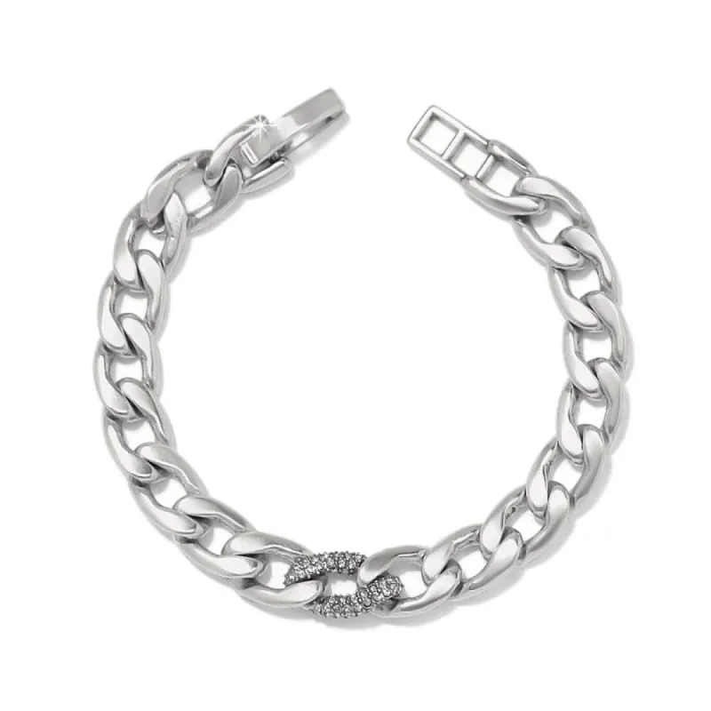 Cleo Pave Link Bracelet made by Brighton