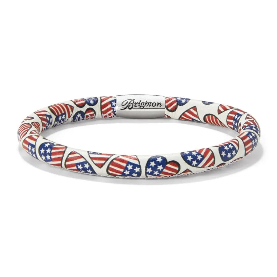 Patriotic Luv Woodstock Bracelet sold by Brighton product image thumbnail 2