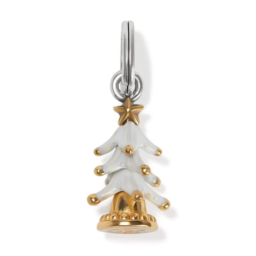 Flocked Christmas Tree Charm sold by Brighton