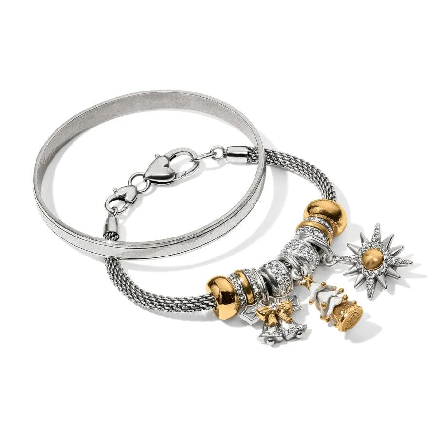 Flocked Christmas Tree Charm sold by Brighton product image thumbnail 4