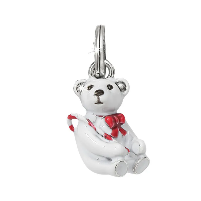 Frosty Christmas Bear Charm sold by Brighton