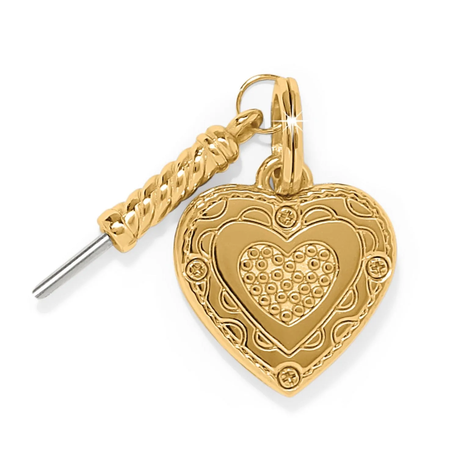 Memento Heart Photo Charm sold by Brighton product image thumbnail 3