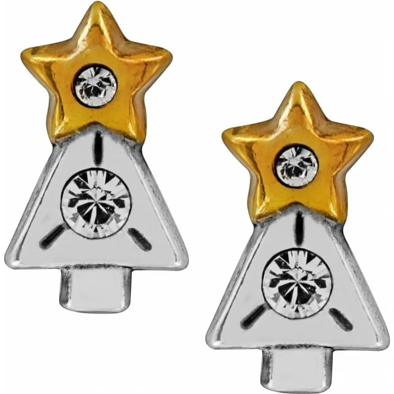 Twinkle Tree Mini Post Earrings made by Brighton