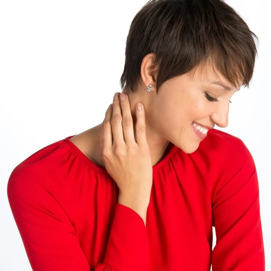 Mr & Mrs Gingerbread Mini Post Earrings sold by Brighton product image thumbnail 3