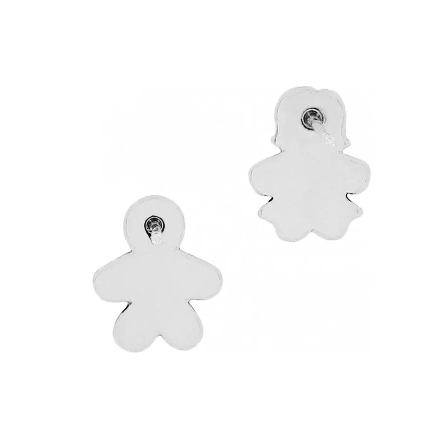 Mr & Mrs Gingerbread Mini Post Earrings sold by Brighton product image thumbnail 2