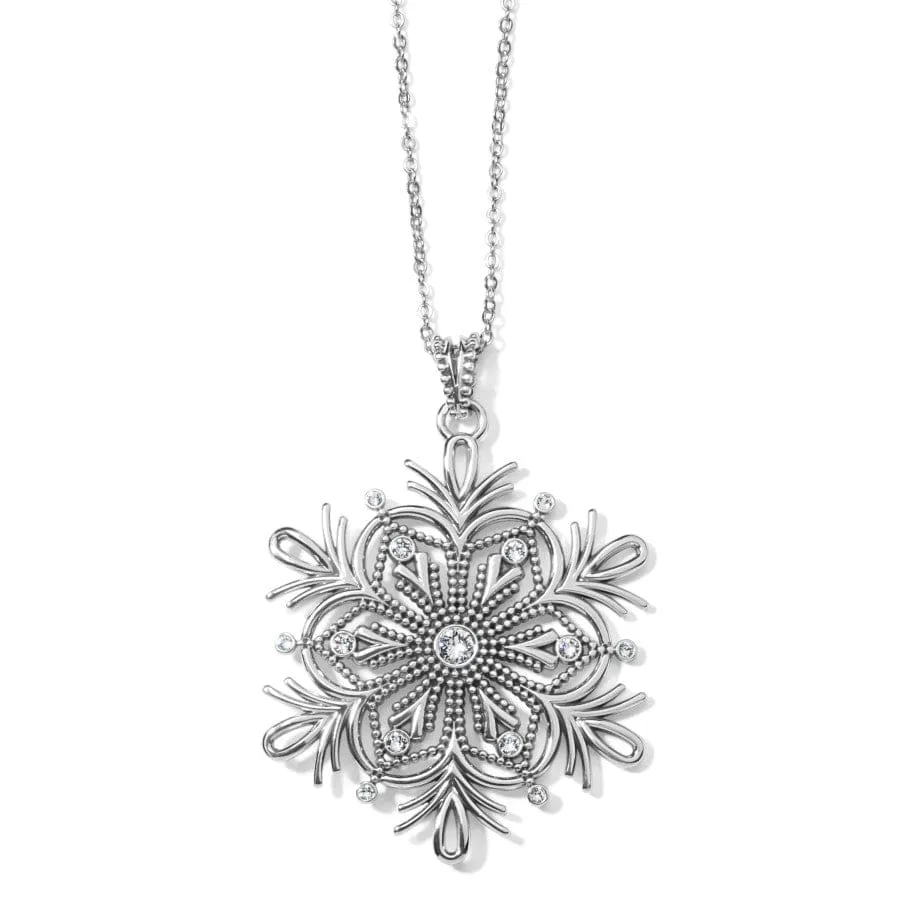 Winter Bliss Snowflake Convertible Necklace sold by Brighton