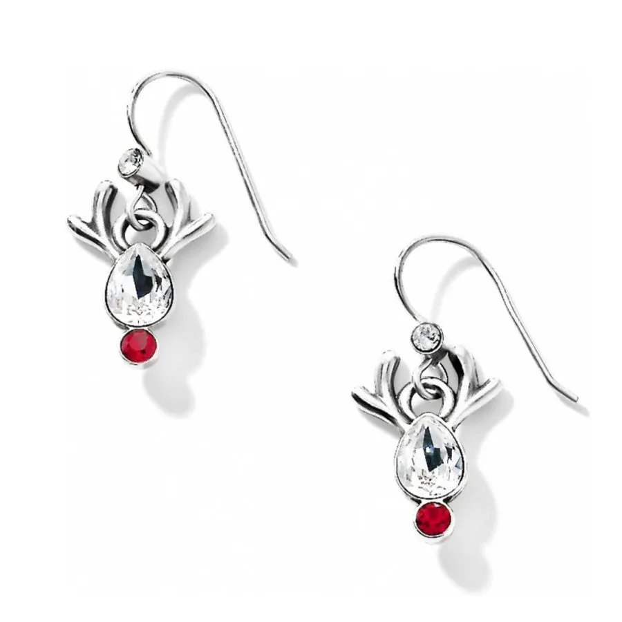 Reindeer Rock French Wire Earrings sold by Brighton