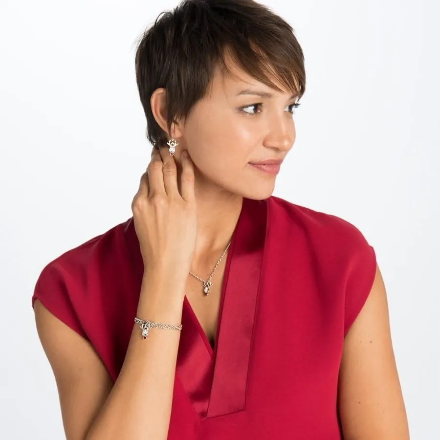 Reindeer Rock French Wire Earrings sold by Brighton product image thumbnail 3