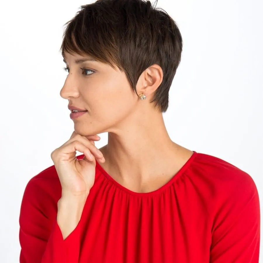 Silver Bells Mini Post Earrings sold by Brighton product image thumbnail 3