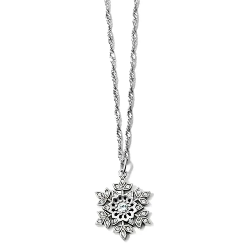 Glint Snowflake Necklace sold by Brighton