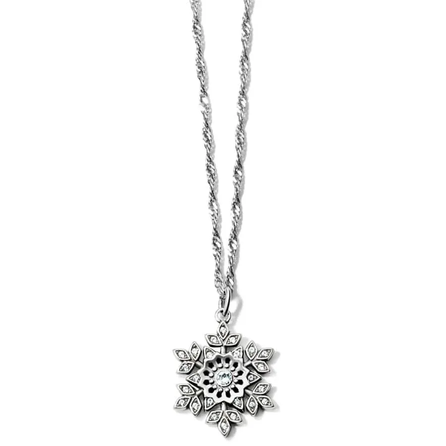 Glint Snowflake Necklace sold by Brighton