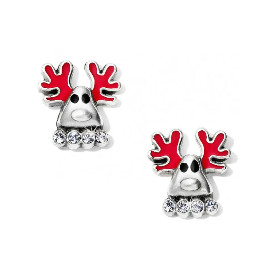 Reindeer Mini Post Earrings sold by Brighton