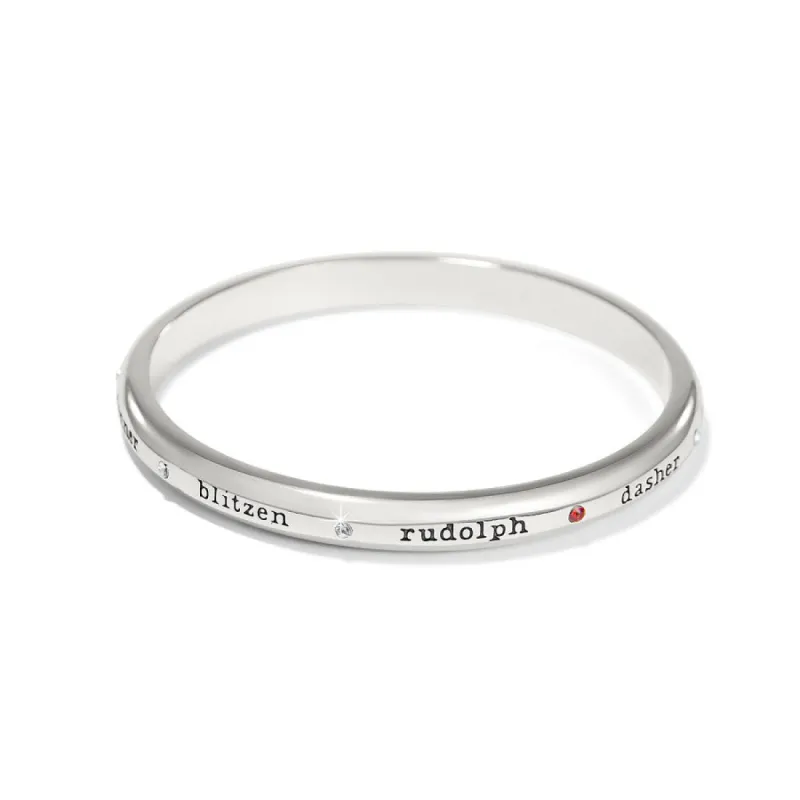 B Merry Reindeer Bangle sold by Brighton
