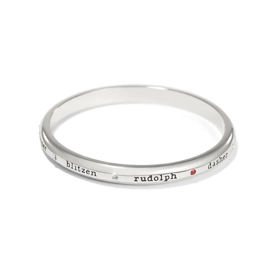 B Merry Reindeer Bangle sold by Brighton