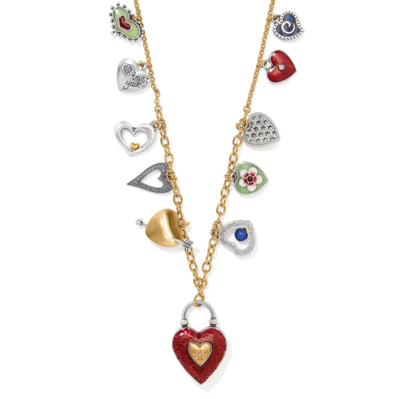 One Heart Long Necklace sold by Brighton